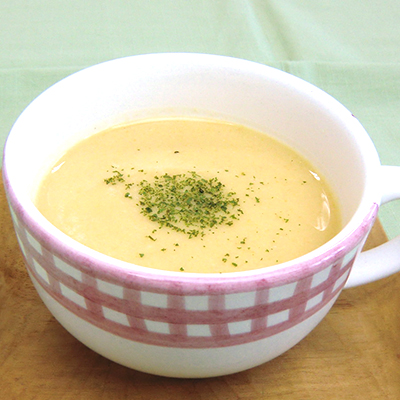蒸し豆のポタージュ