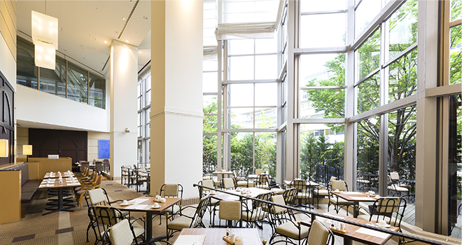 神戸ベイシェラトンホテル＆タワーズ　テラスレストラン ガーデンカフェ